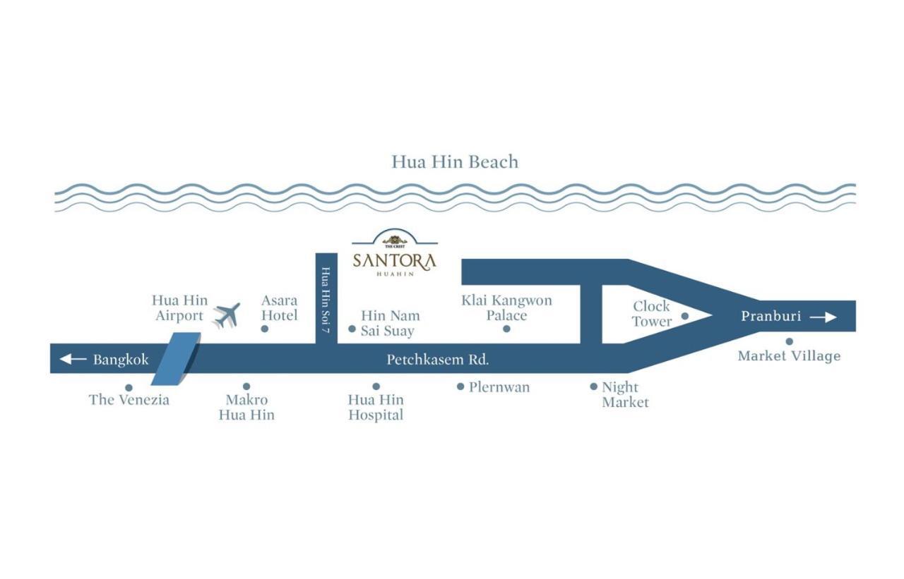 The Crest Santora Hua Hin Apartamento Exterior foto